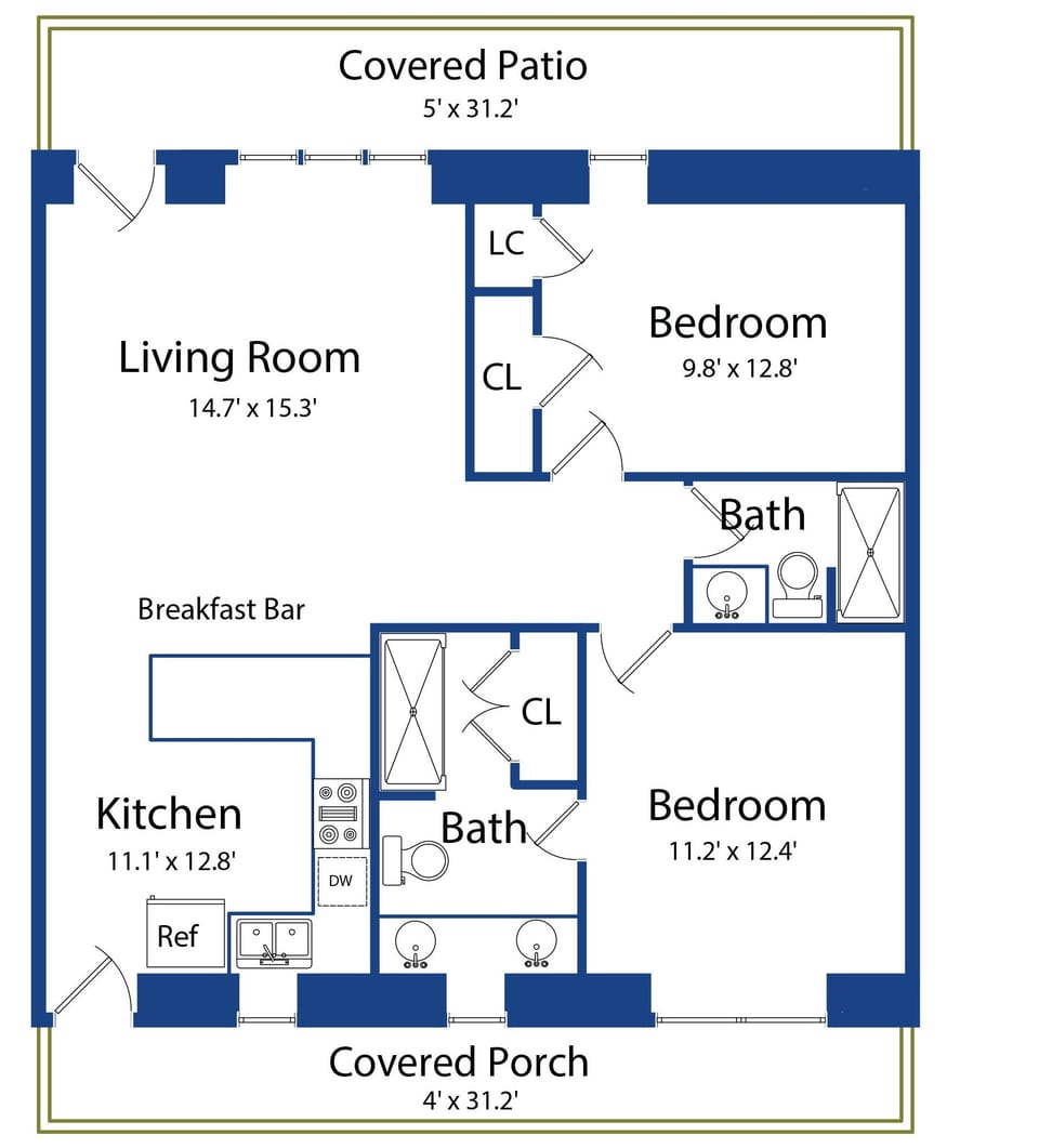 Floor plan.