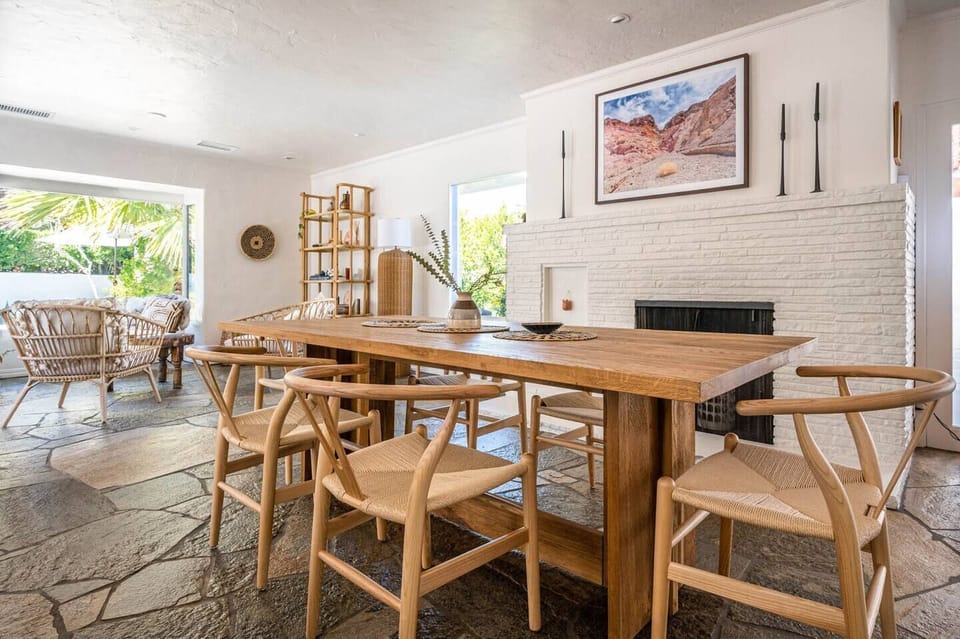 Gather around the dining table for family meals and game nights.