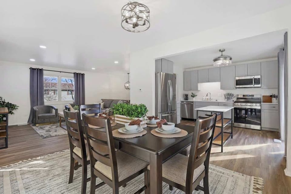 At the dining table, you relish each bite. A delightful meal's aroma fills the air, and the warm ambiance turns every moment into a celebration of good food and company.