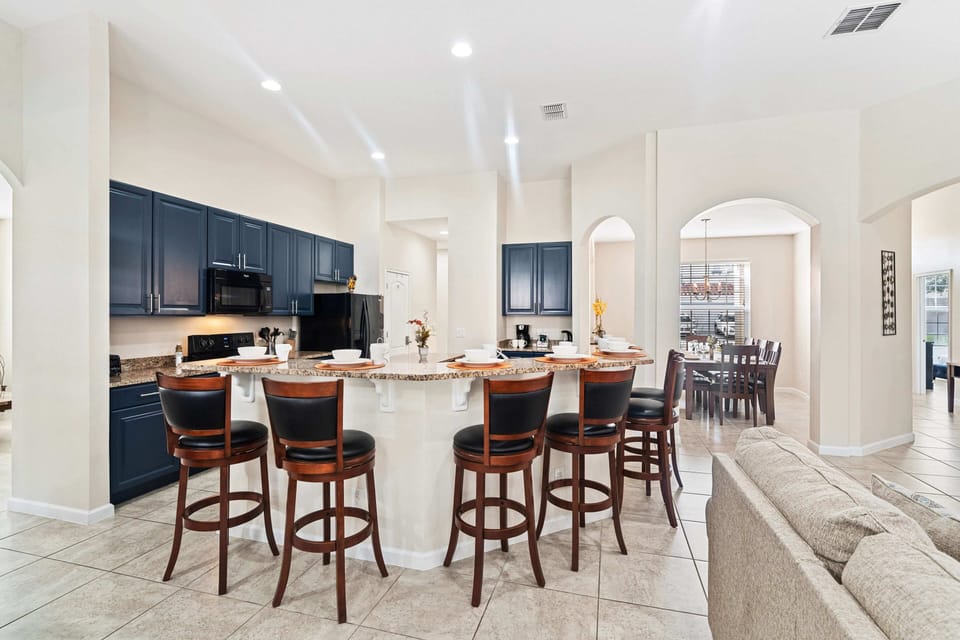 From stove to table: Experience convenience in our full equipped kitchen.