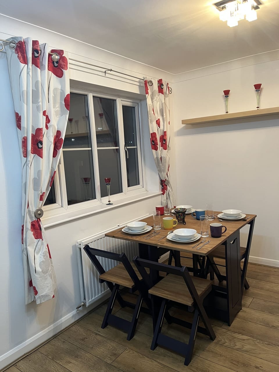 Dining in Kitchen
