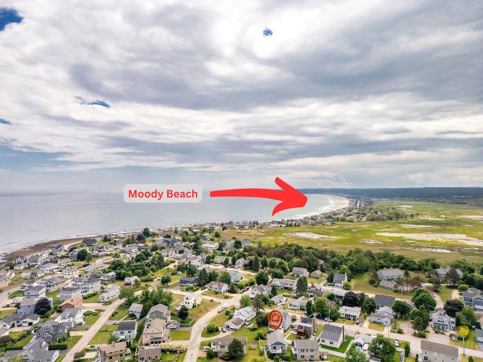 Walk on over to popular Moody Beach!