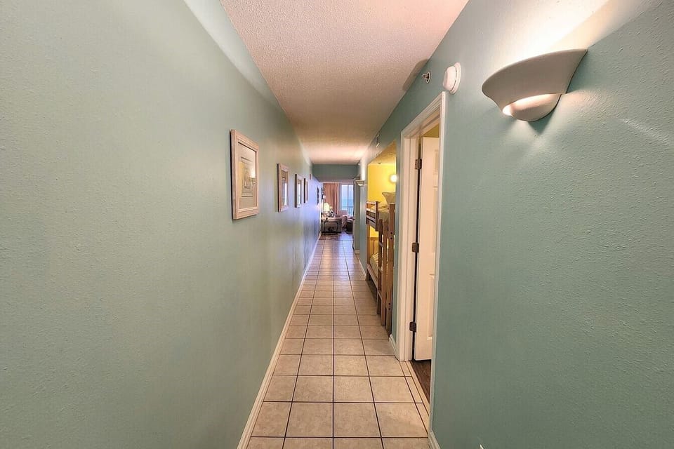 Ocean is waiting for you at the end of the hallway...