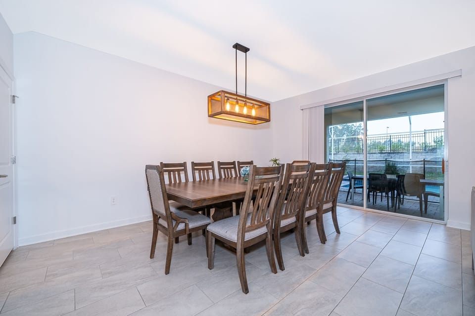 Floor, Dining Room, Dining Table, Furniture, Indoors
