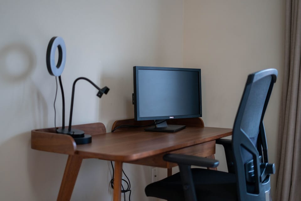 Office Table in Master bedroom.
