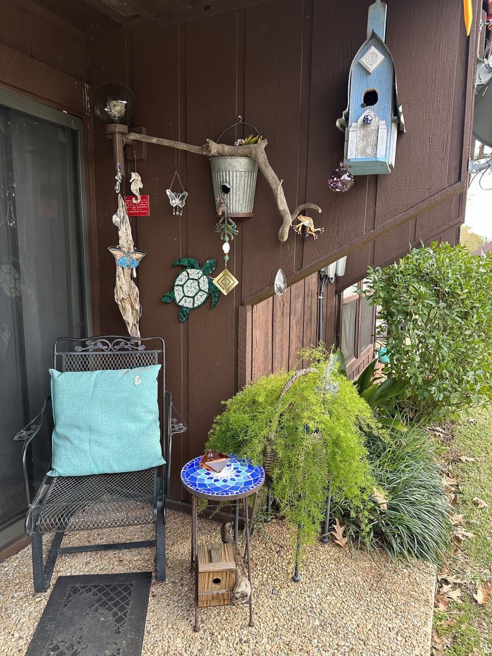Back patio
