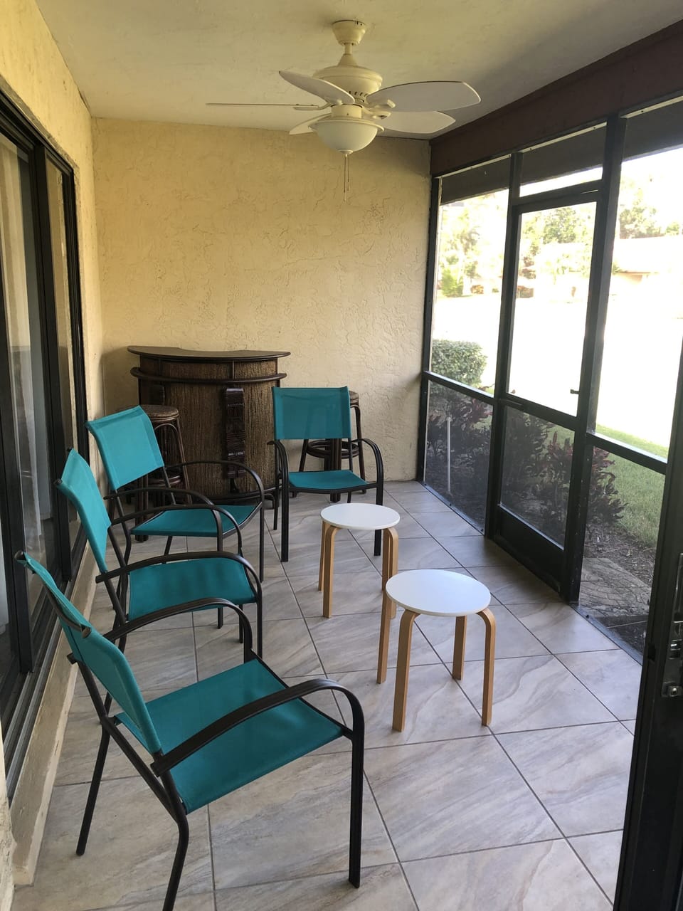 Covered lanai