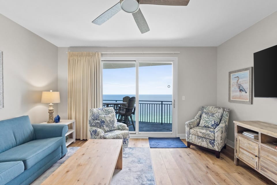 Living Area with Balcony