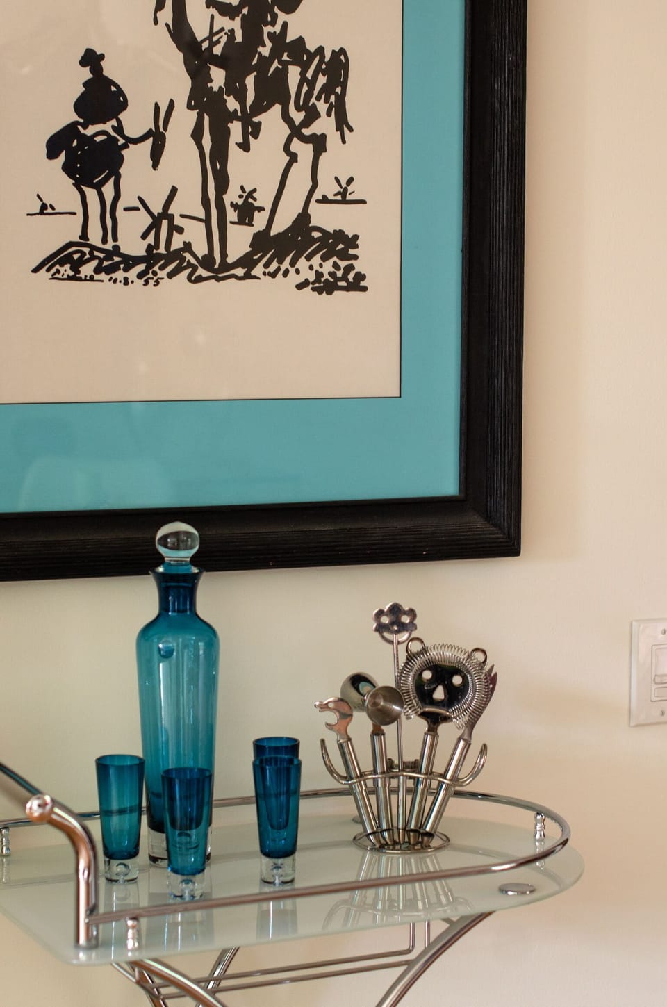 Dining room bar cart 