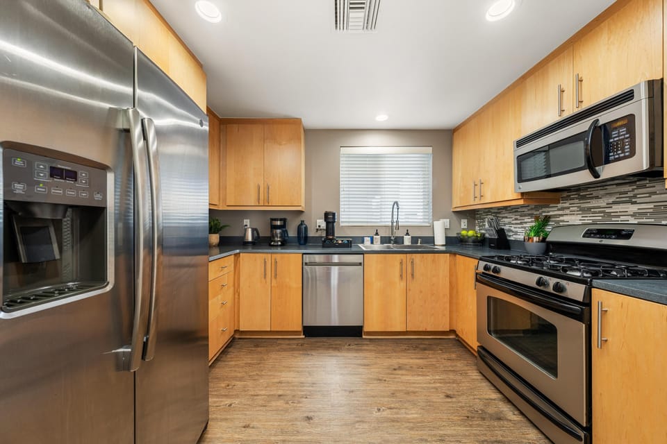 Our fully equipped kitchen empowers you to unleash your creativity