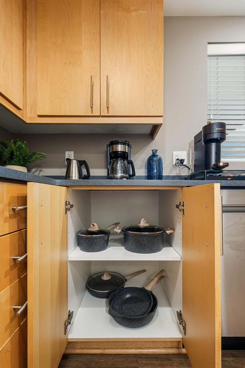 Embrace the Versatility of Our Fully Equipped Kitchen