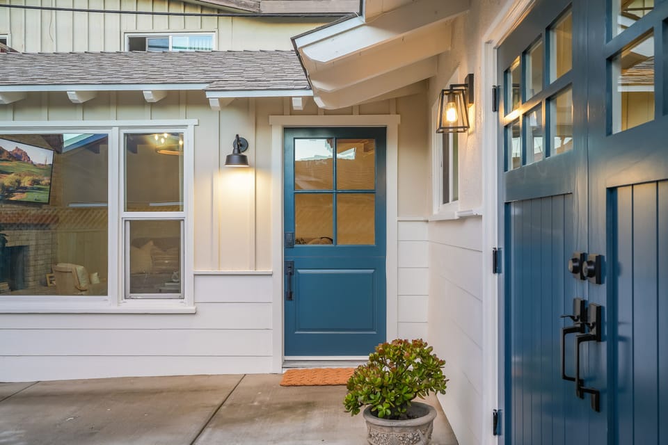charming front entry