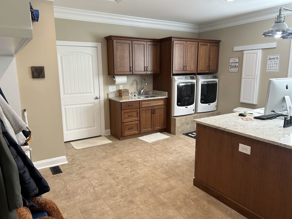 Laundry Room/Office Area