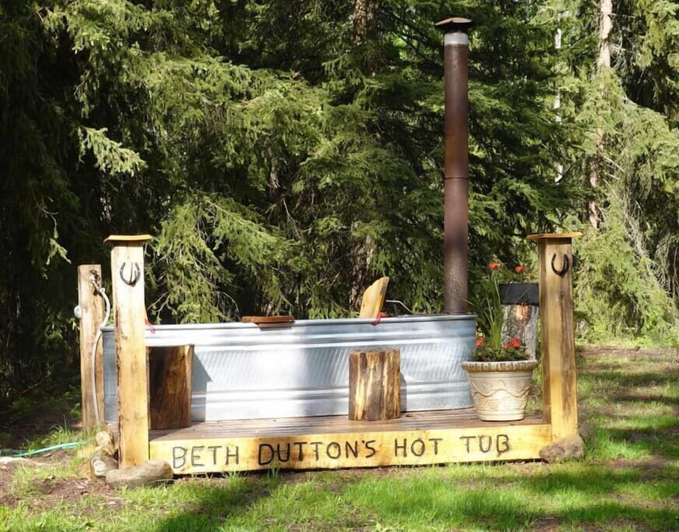 Yellowstone approved hot tub