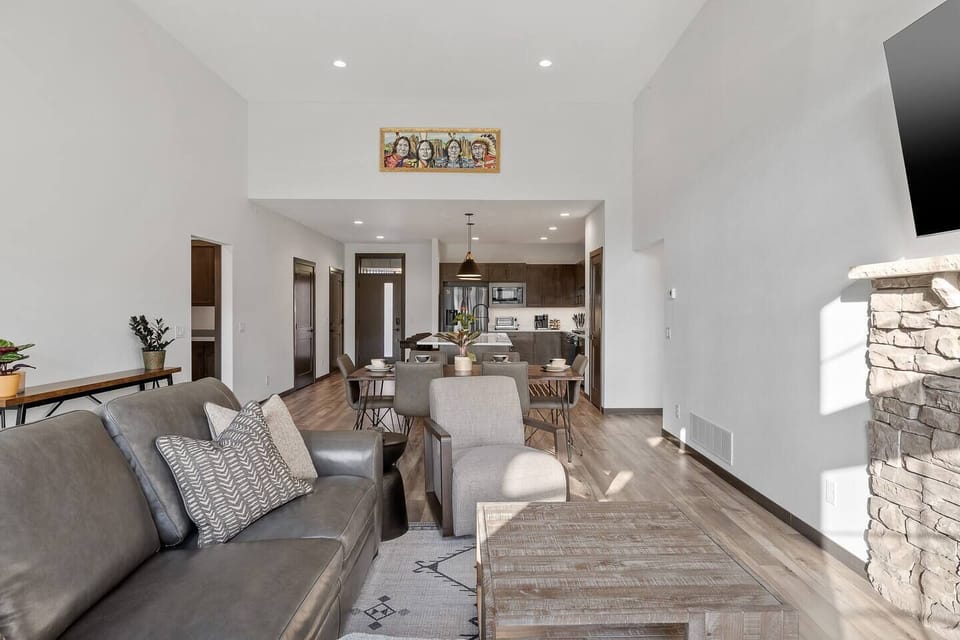 Open concept living room