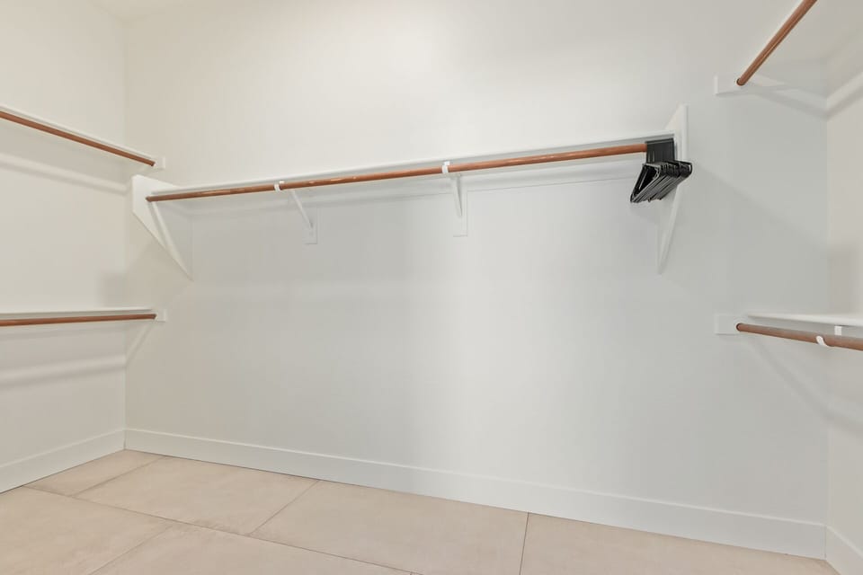 Spacious Walk-in Closet