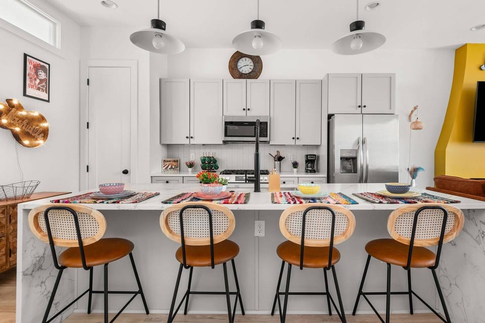 Bright Nashville Kitchen for Entertaining