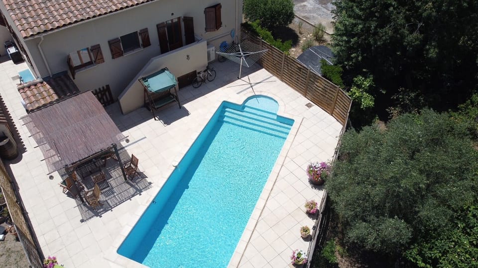Arial view of Pool