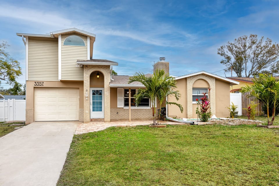 exterior of the house