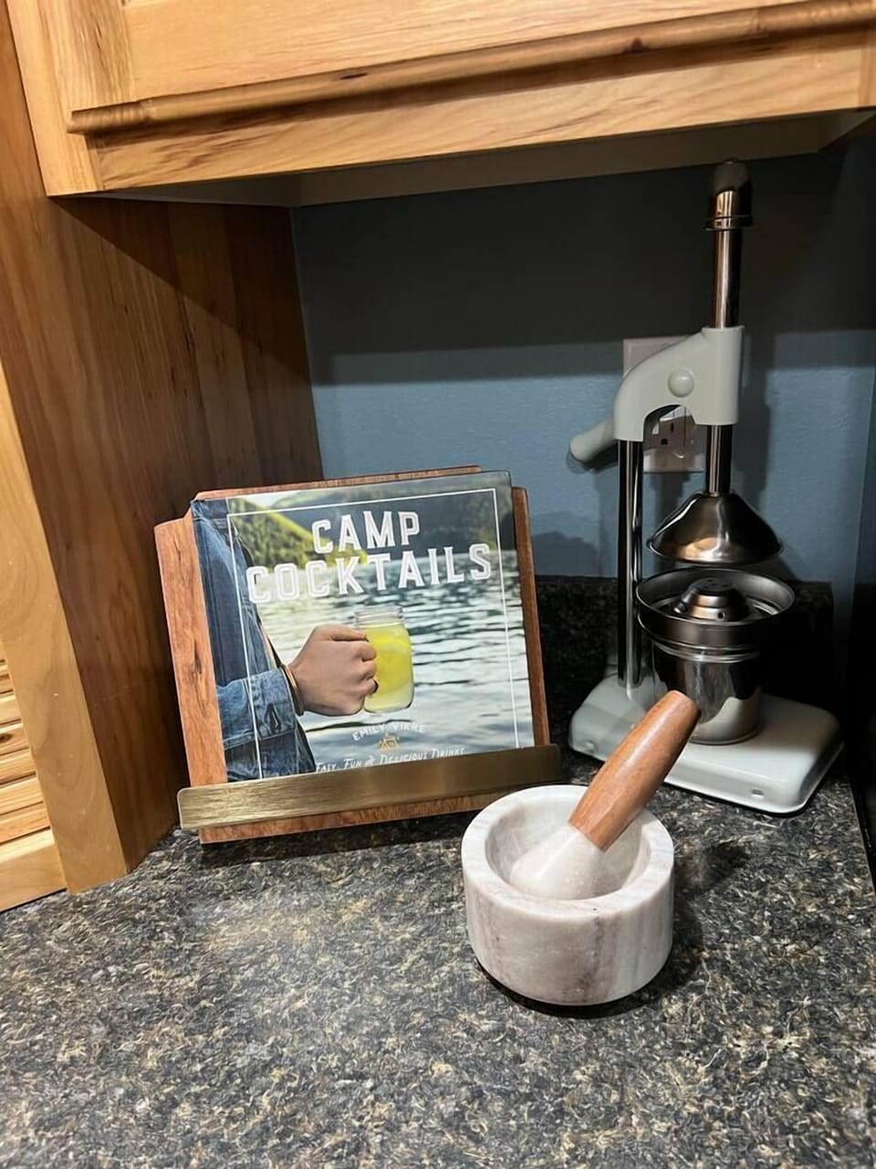 Enjoy some camp cocktails during your stay!