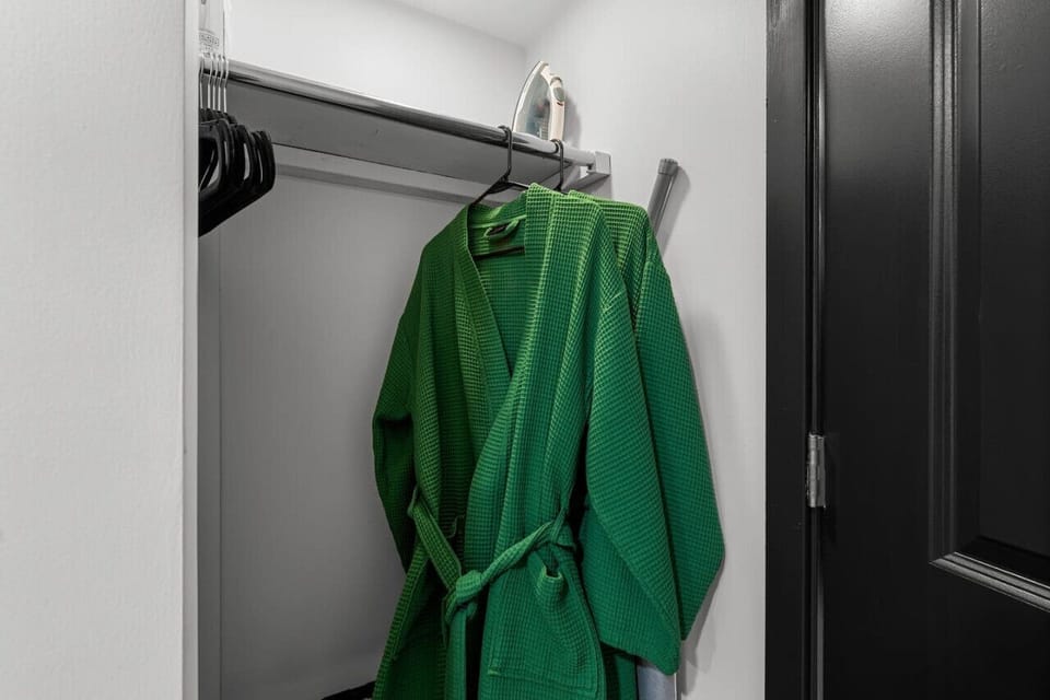 Robes Ready to Swing: In Our Closet, Cozy Bathrobes Await for Your Post-Shower Victory! 🛁👘⛳