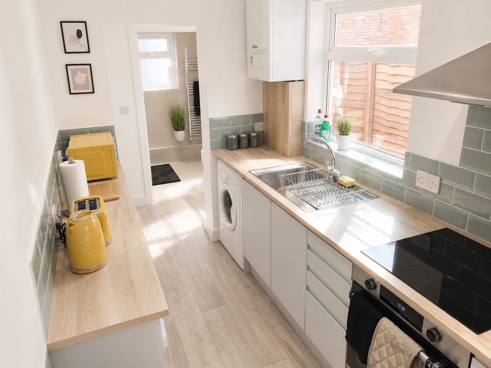 fully equipped kitchen