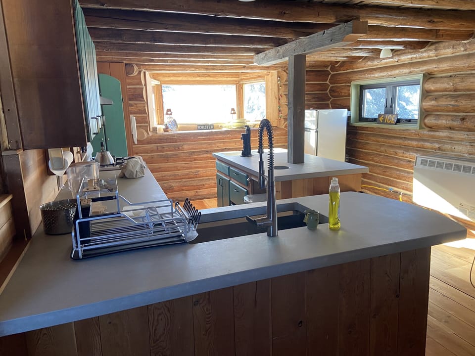 Brand new concrete countertops