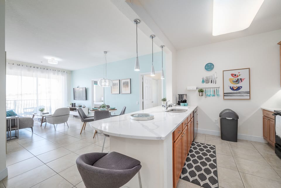 Remodeled kitchen 