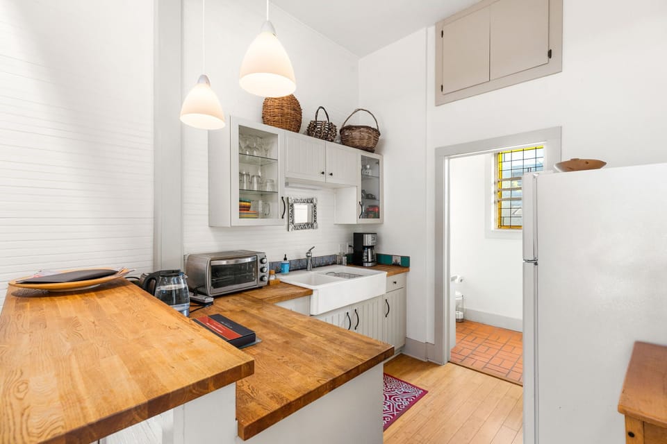 Kitchenette.  Please note we do not have a full size stove/oven.  