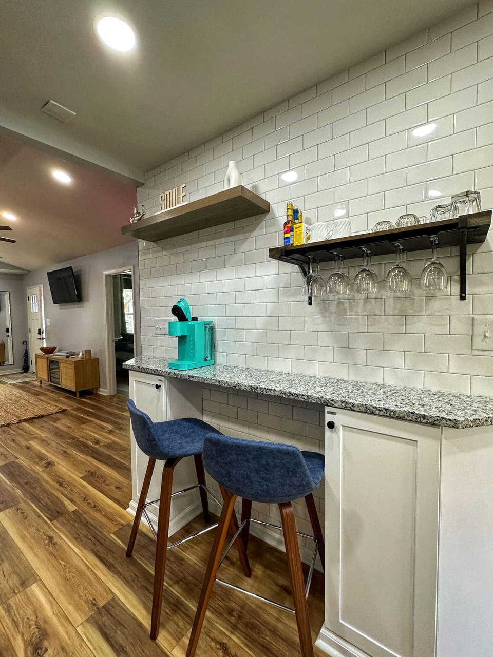 Coffee and wine bar