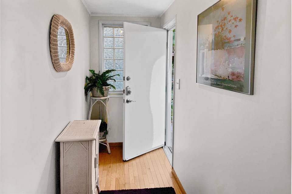 Two Separate Entrances w Digital Door Locks