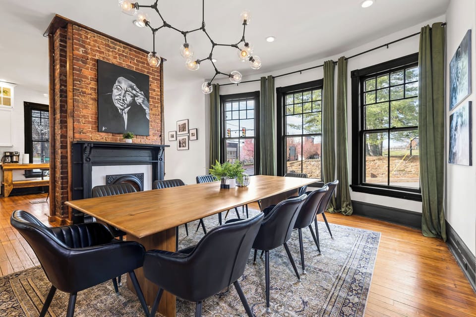 Welcome to the MLK Dream Home, a grand historic home in downtown Lynchburg.