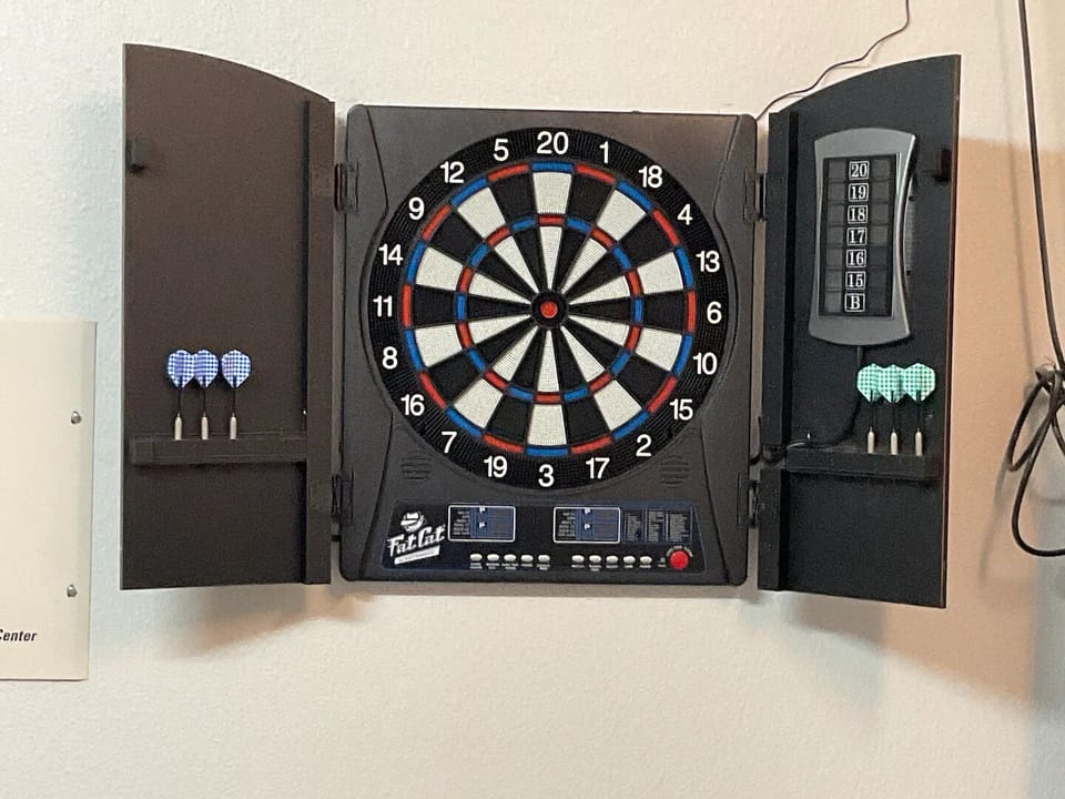 Dart board