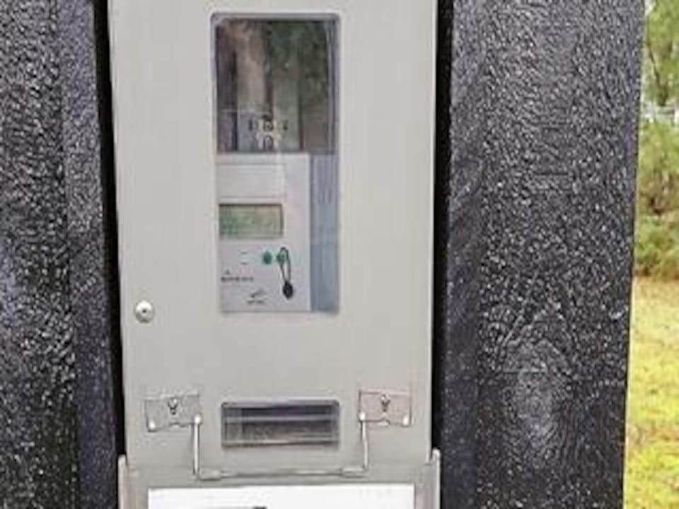 Electricity meter cabinet