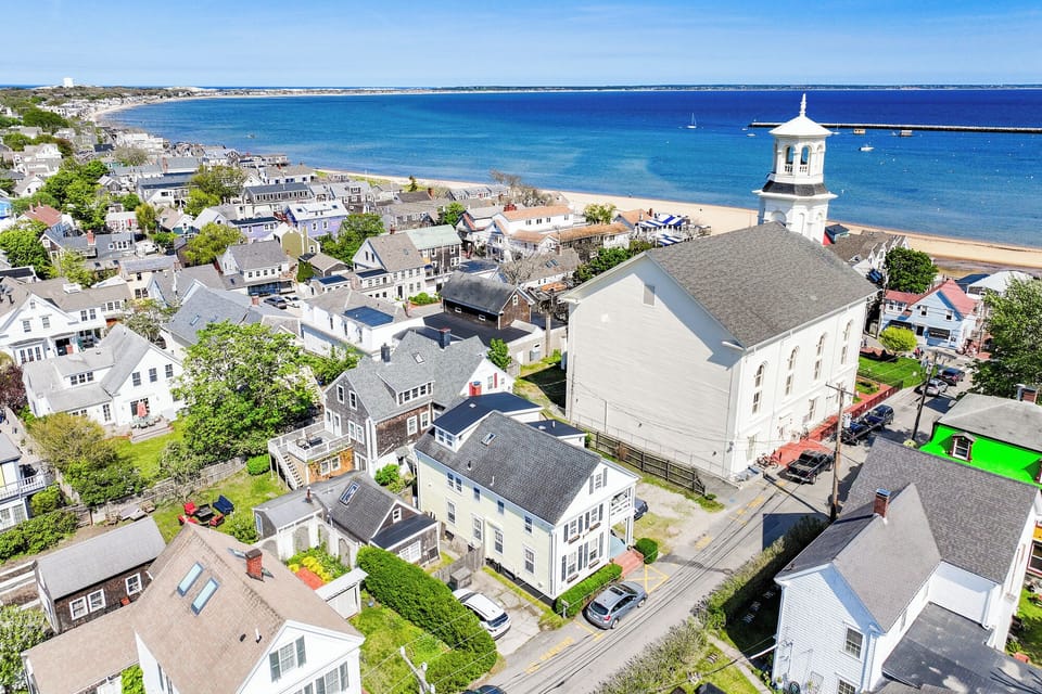 Prince Albert Heritage House Drone View 1