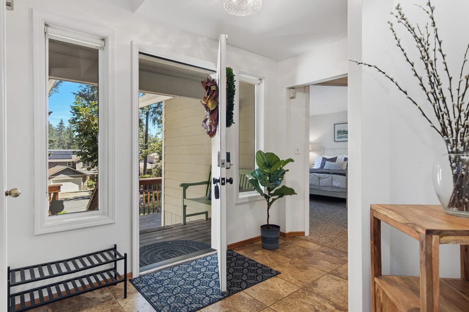 Front door entry.