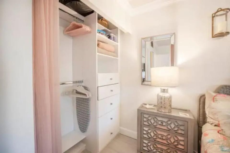 Tons of closet & Storage space.