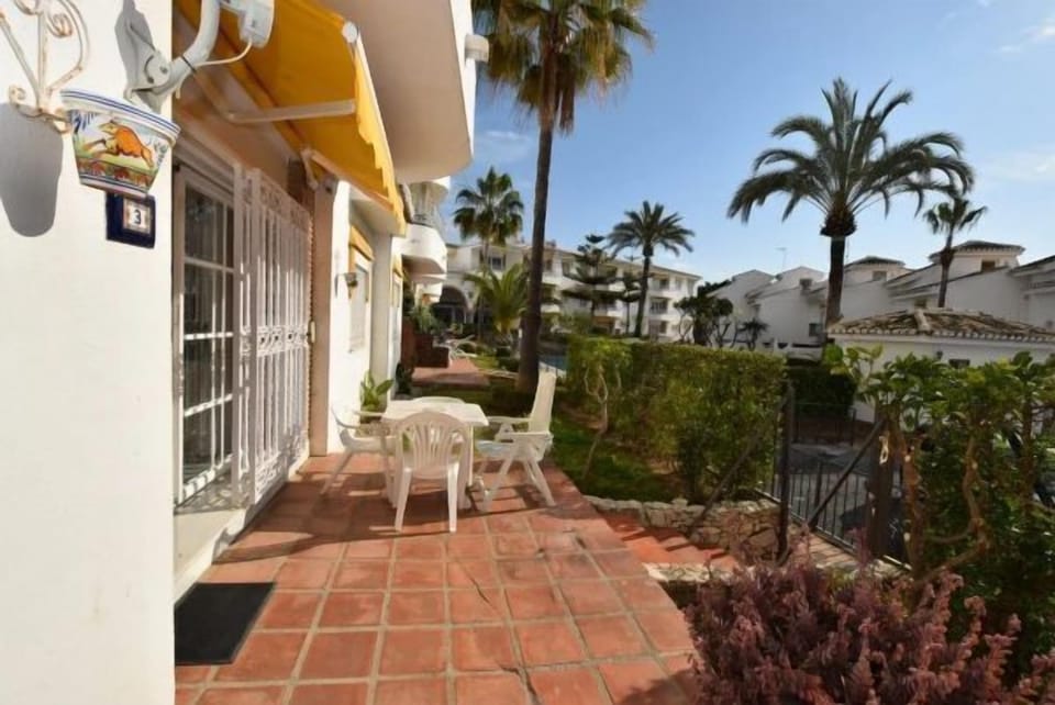 Front terrace