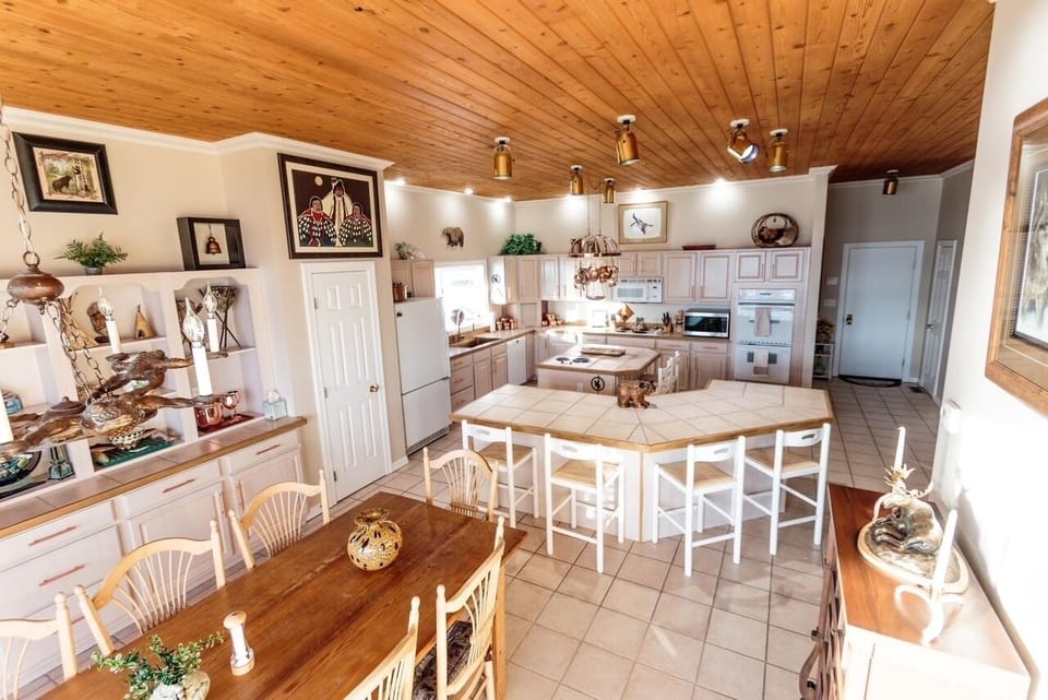 Plenty of seating for your group to gather