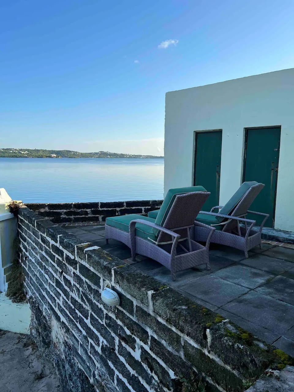 Private Loungers only available to the Boathouse.