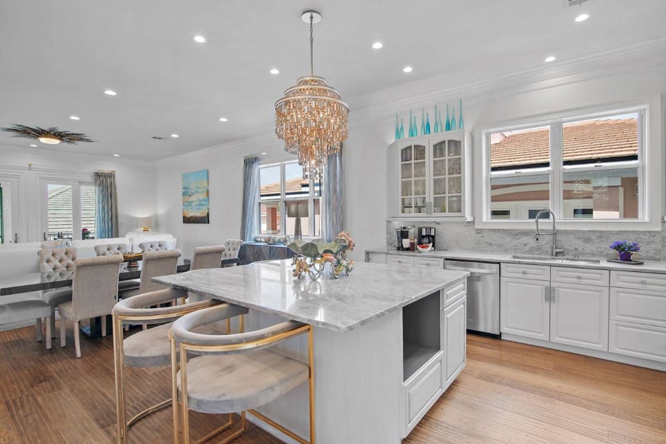Kitchen overlooking Dining & Family Area ~ Great for Entertaining!