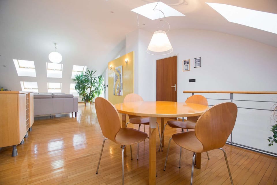 Dinning area and living room