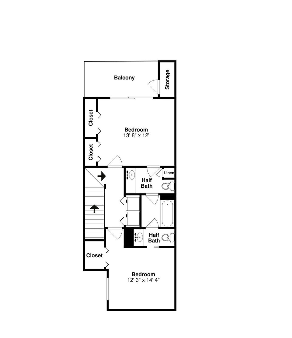 Floor Plan - Second Floor