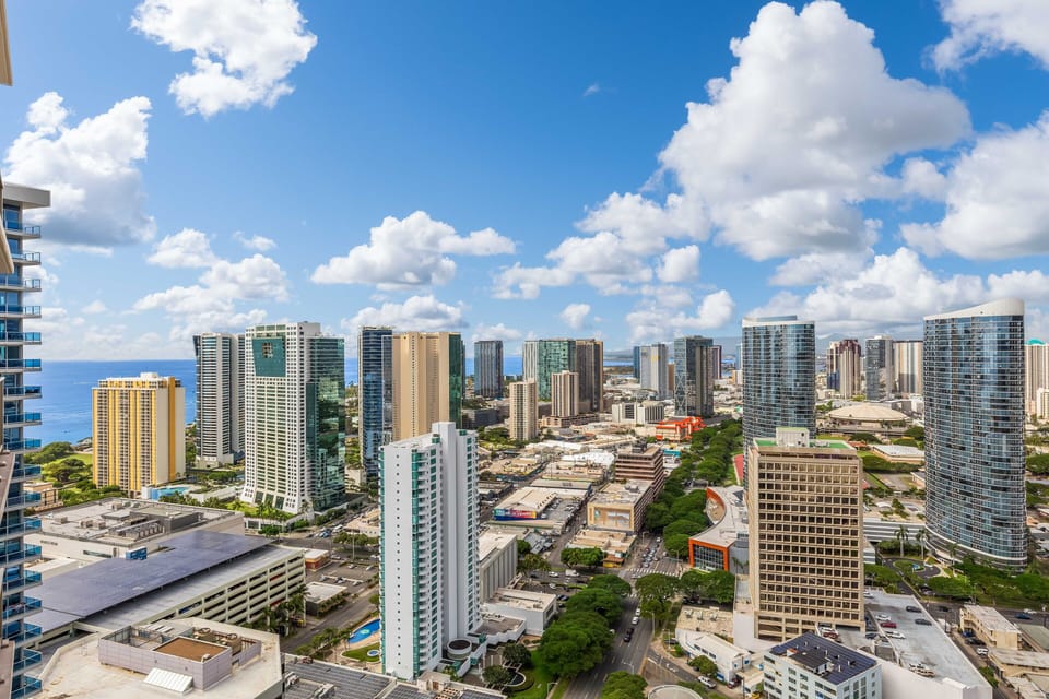 Ocean and City Views