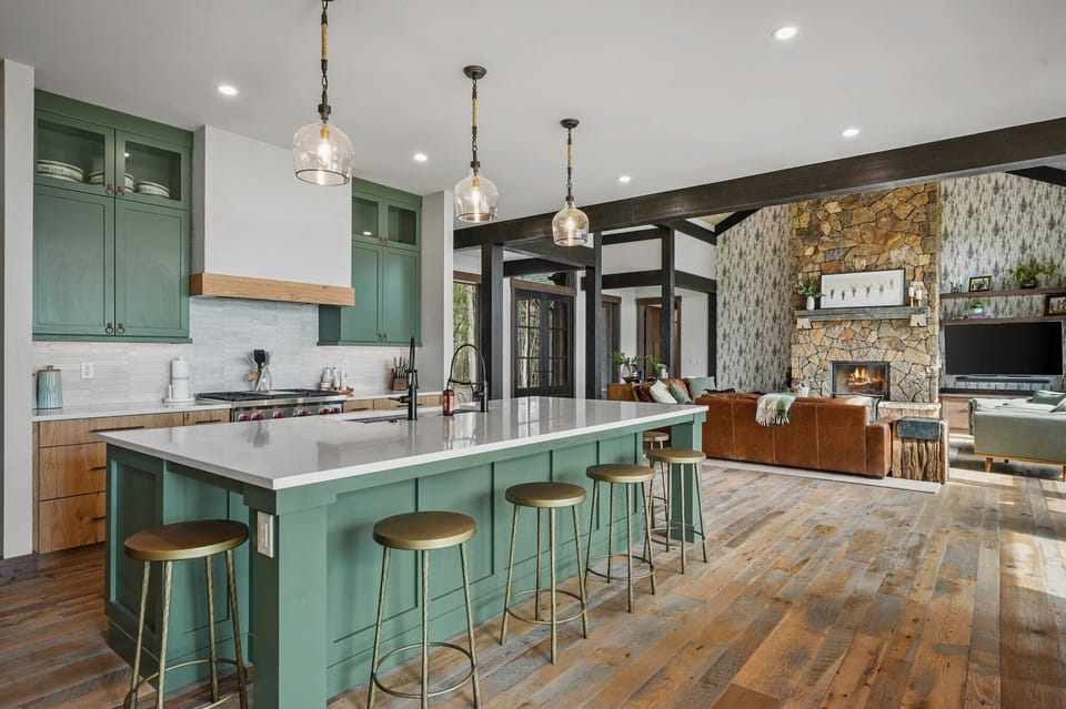 Top of the line kitchen.