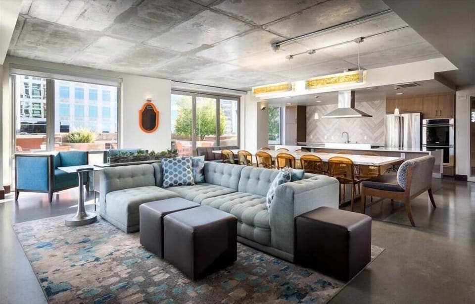 Downtown San Jose San Jose Apartments Media Lounge