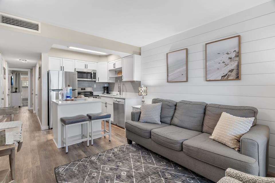 Living and Kitchen Area