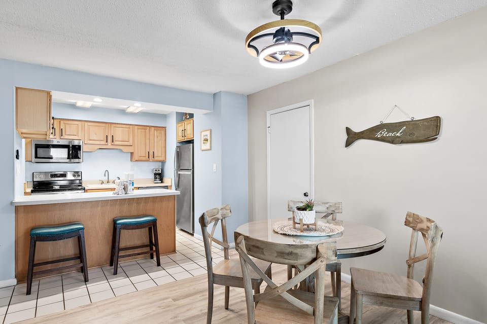Kitchen and Dining Area