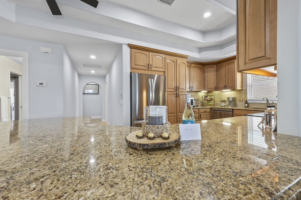 Open layout kitchen