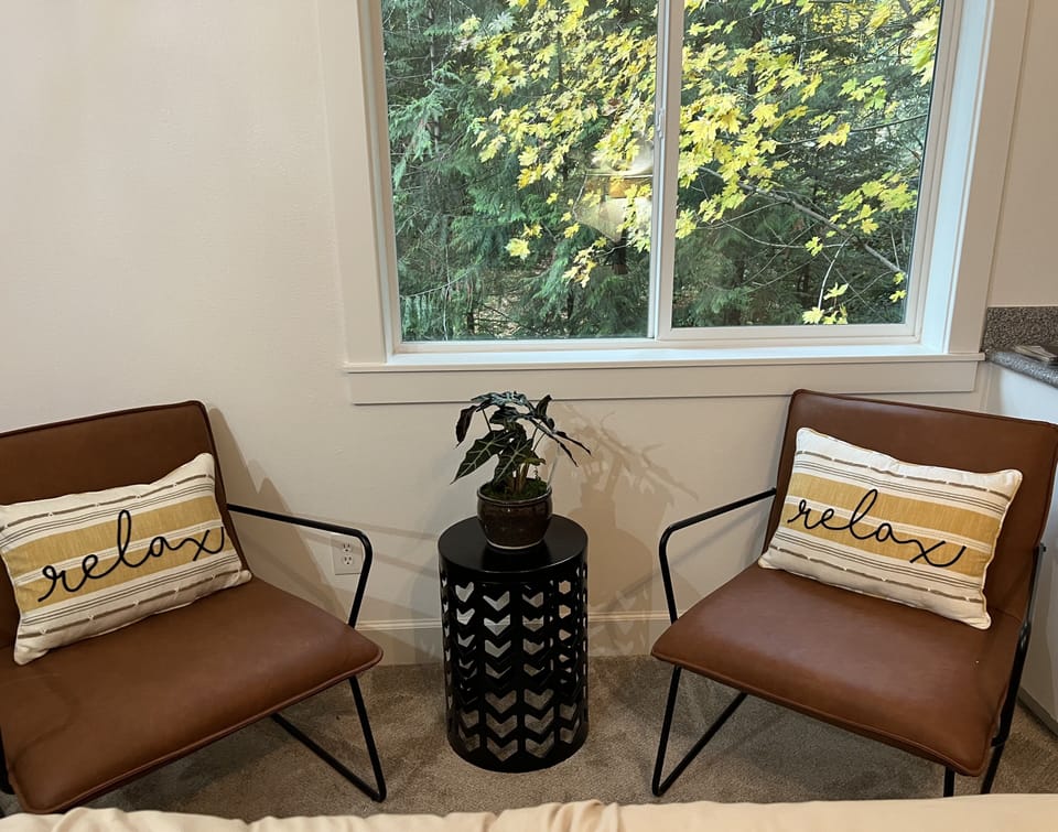 Sit, relax and enjoy, in room 1